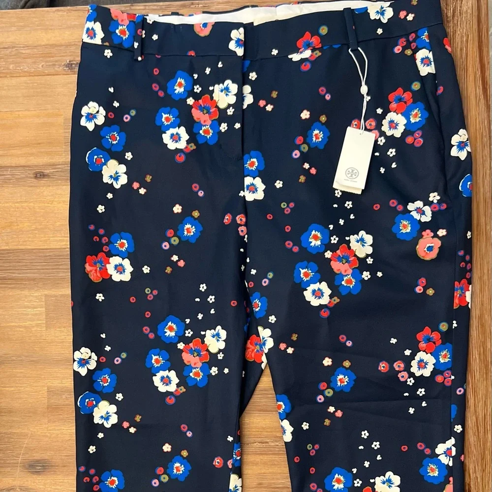 Tory Burch Floral Pants - Picture 2 of 9